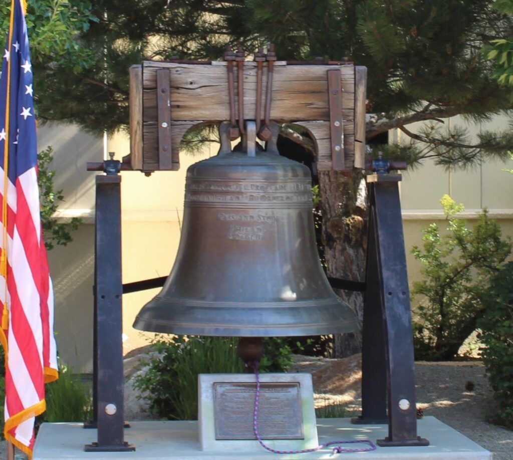 JULY 4TH Liberty Bell Ringing In Carson City - Nevada Society, Sons of ...
