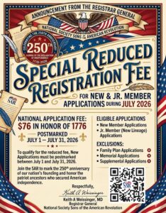 Reduced Application Fees Thru July 2026